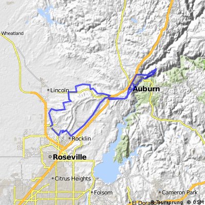 Rocklin to Auburn Loop