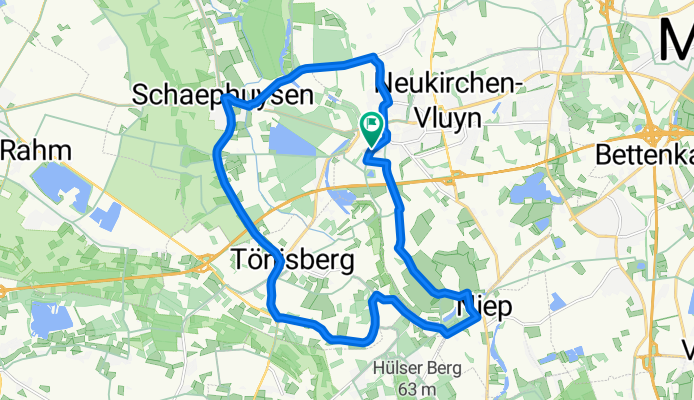 Rund um den Tönisberg, 20 km