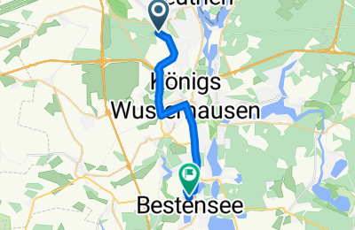 Route in der Bikemap App öffnen