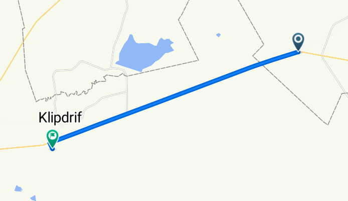 African straight road