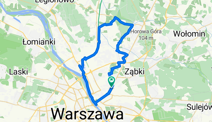 Żerań - Białołęka - Czarna Struga - Marki ( teren)