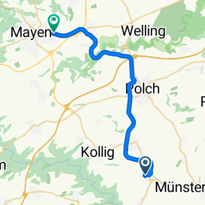 Radweg Naunheim - Mayen