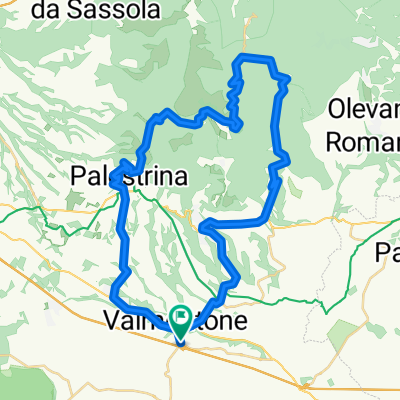 Valmontone-Capranica-Valmontone