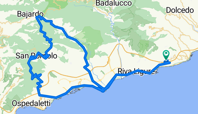 Cipressa-San Remo 79 km 1600 Hm