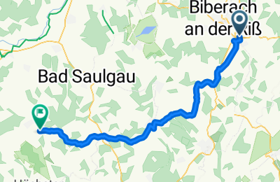 Route in der Bikemap App öffnen
