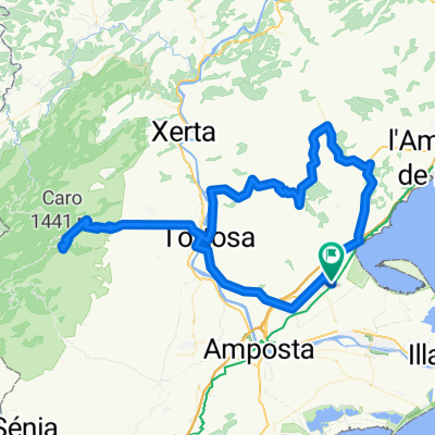 Ruta por Tortosa (Monte Caro-Parque Eolico)