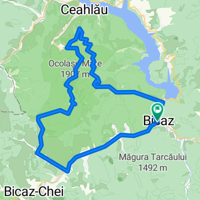 Ceahlau(Bicaz-Bicazul Ardelean-Dochia-Durau-Izvorul Muntelui-Bicaz)