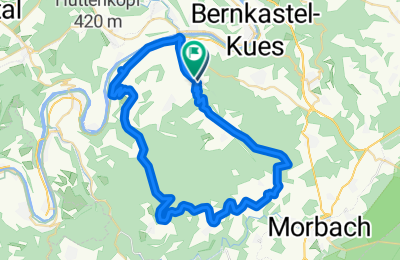 Route in der Bikemap App öffnen