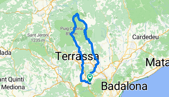 StQ.-Coll d'Estenalles-L'embut-St.Llorenç Savall-Sabadell-StQga.
