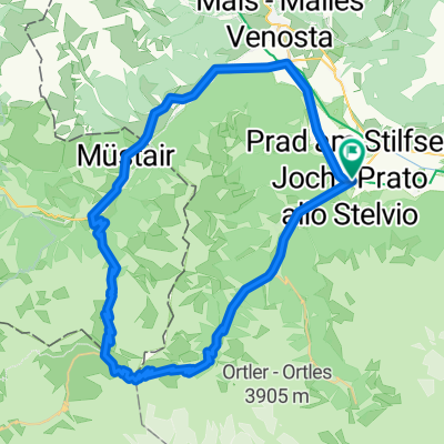 Prad - Umbrail - Stilfser Joch - Prad 