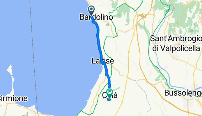 Cola nach Bardolino (Badetouren)