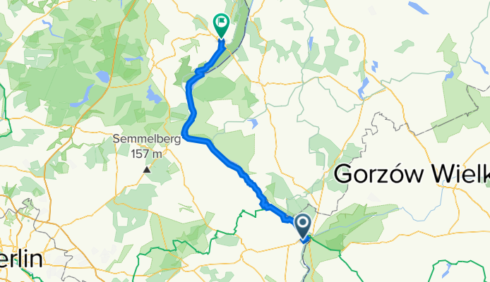 Oderradweg: Von Küstrin-Kietz nach Schwedt