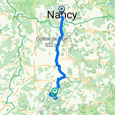 Etappe Nancy - Hennezel