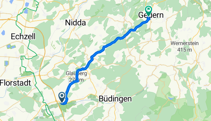 Altenstadt nach Gedern