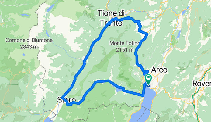 Riva del Garda - okruh