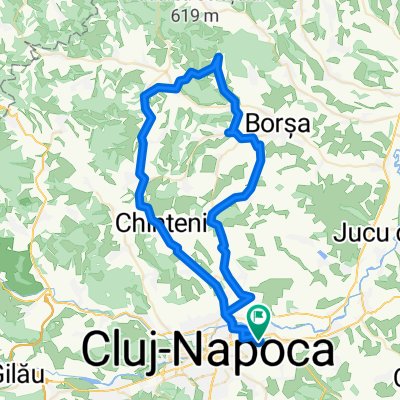 Cluj - Padureni - Giula - Chidea - Vultureni - Cluj