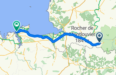 Route in der Bikemap App öffnen