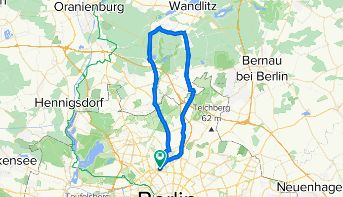 [45km] Wedding-Schönerlinde-Basdorf-Mühlenbeck-Wedding