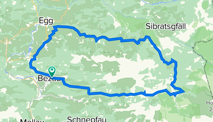 Bezau - Andelsbuch - Schönenbach - Bezau  