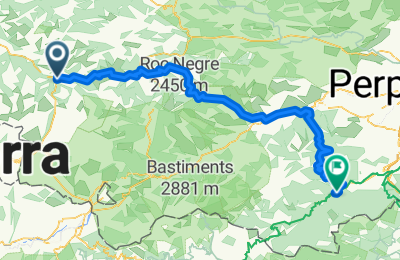 Route in der Bikemap App öffnen