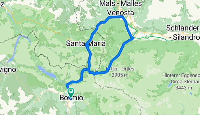 Bormio - Umbrailpass - Stilfser Joch - Bormio