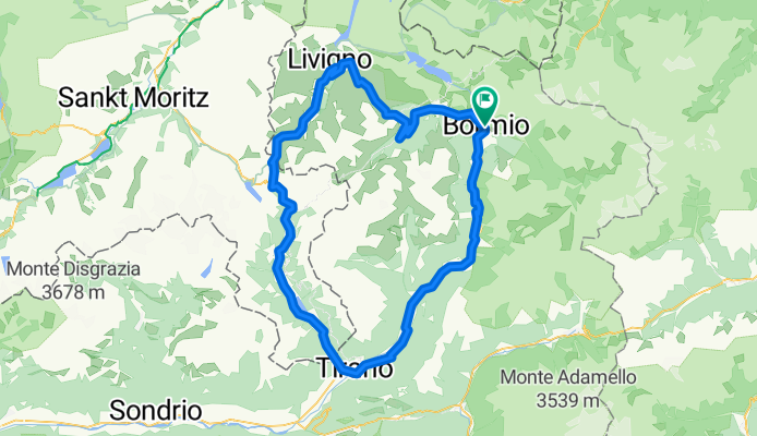 Bormio - Livigno - Eira - Foscagno - Bormio