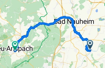 Route in der Bikemap App öffnen