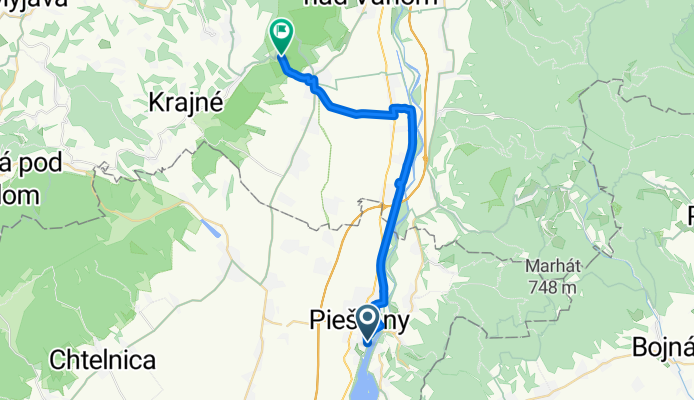 Slawacja - Piešťany-zamek Čachtice