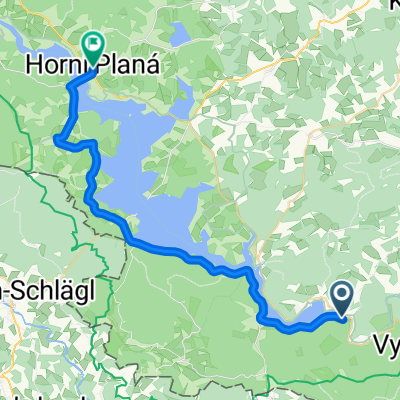 südufer stausee bis horni plan