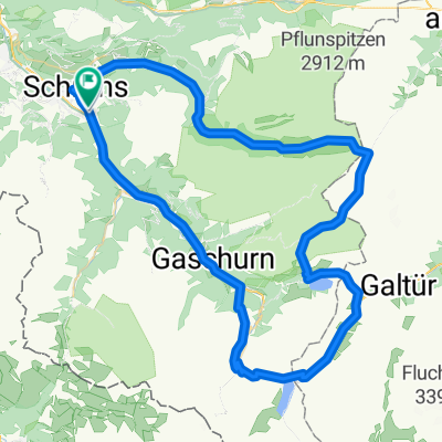 schruns partenen heilbronner hütte silbertal schruns