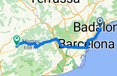 Route in der Bikemap App öffnen