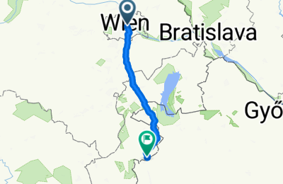 Route in der Bikemap App öffnen