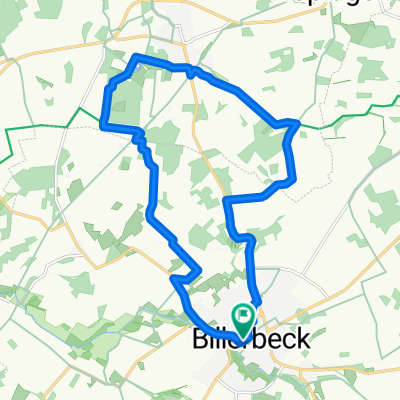 Rundkurs 199 der  Radregion Münsterland