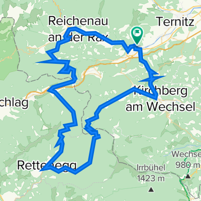 Gloggnitz - Feistritzsattel - Pfaffensattel - Semmering - Reichenau - Gloggnitz