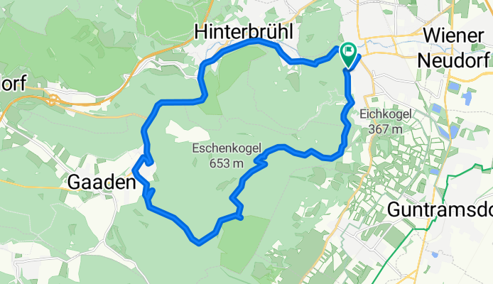 Goldene Stiege - Anninger - Gaaden - Goldene Stiege