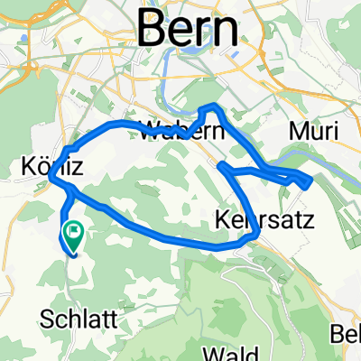 Schliern-Eichholz-Belp-Kehrsatz-Köniz-Schliern