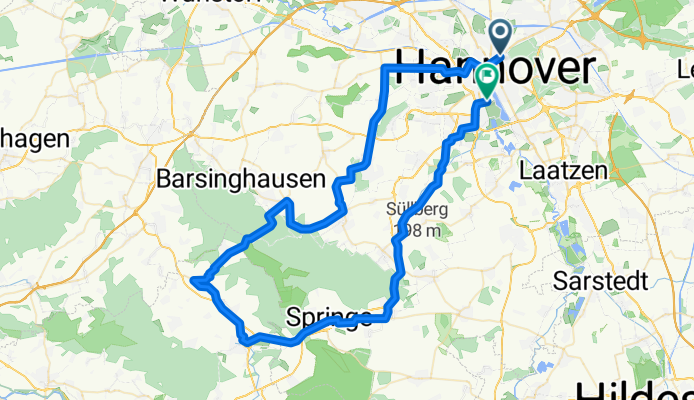 Übern Deister und drumrum in die Kaiserschänke