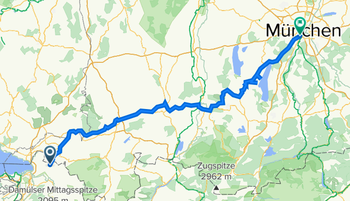 Bregenz Münich   200 KM