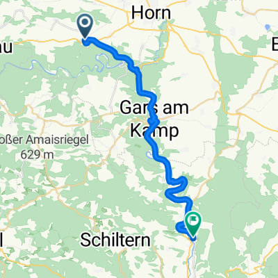 Kamptalroute am 16.08.2013 (Schönberg - Stift Altenburg)