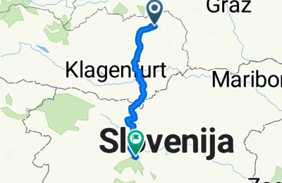 Route in der Bikemap App öffnen