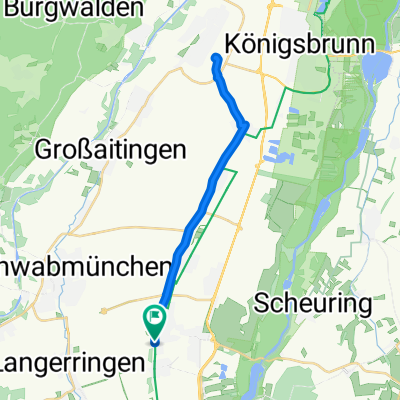 Untermeitingen - Bobingen Zurück 