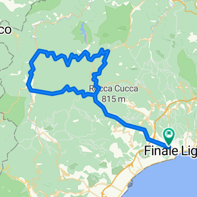 Finale Ligure - Calizzano - Riofreddo - Osiglia - Pian Soprano - Pian Dei Corsi - Finale Ligure