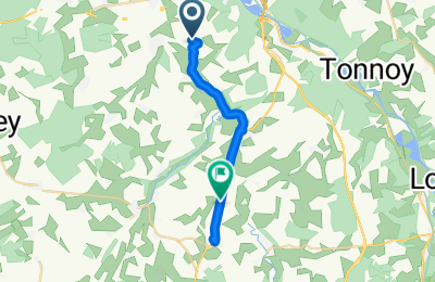 Route in der Bikemap App öffnen