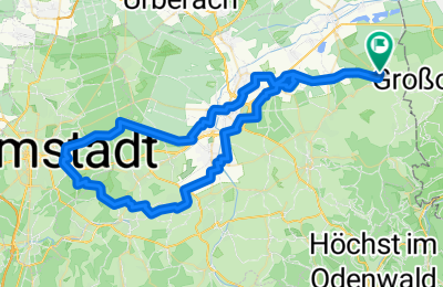 Route in der Bikemap App öffnen