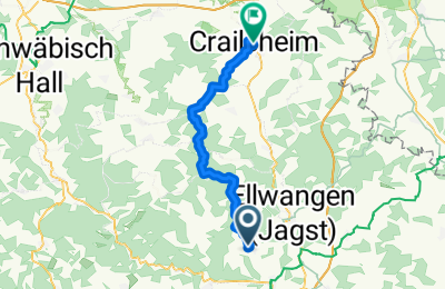 Route in der Bikemap App öffnen
