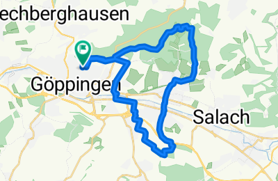 Route in der Bikemap App öffnen