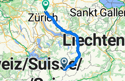 Route in der Bikemap App öffnen