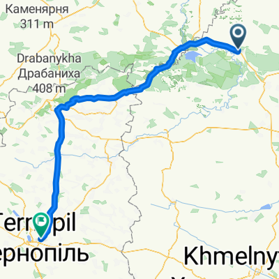 Славута-Кременець-Тернопіль