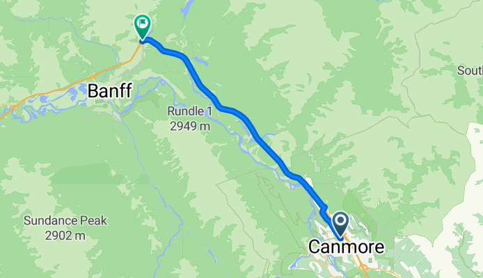 Canmore-Banff
