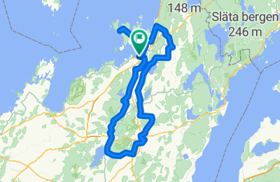Route in der Bikemap App öffnen